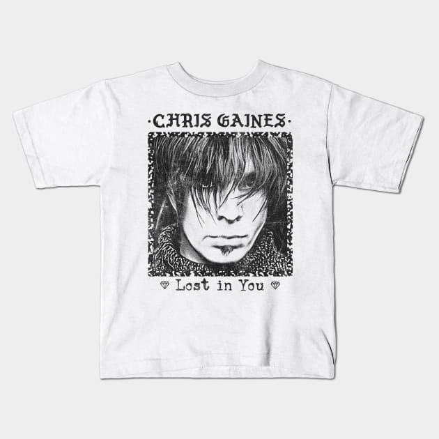 Chris Gaines // 90s Retro Punksthetic Fan Artwork Kids T-Shirt by DankFutura